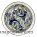Le Souk Ceramique Aqua Fish Design Medium Serving Bowl LSQ2144